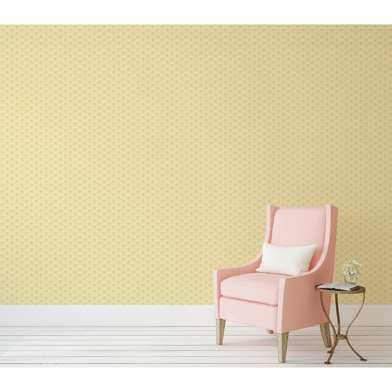 Don't Be Koi - Wallpaper by Julianne Taylor Style, Leaf Green, Peel & Stick