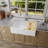 Pillar 33 Inch Kitchen Farmhouse Fireclay Workstation Sink