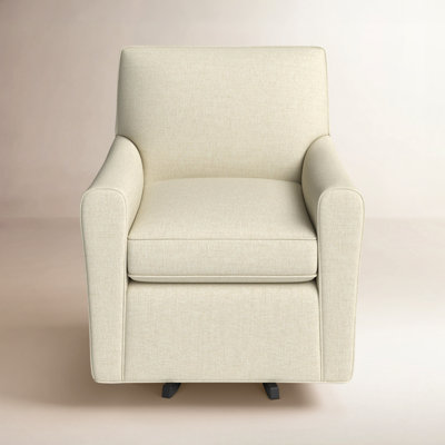 Mikeno Upholstered Swivel Armchair