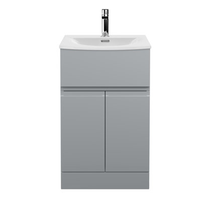 Urban 510 mm Freestanding Single Vanity with Integrated Basin