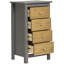 Reynalda Solid Wood 46cm W 4 - Drawer Chest of Drawers-27789431