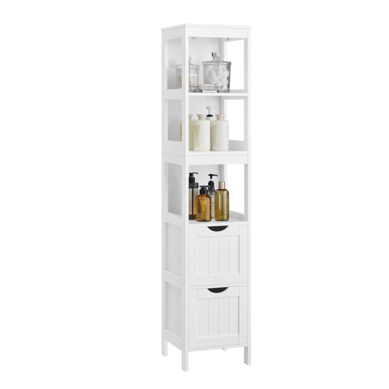 Freestanding Bathroom Cabinet, White