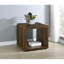 Table de bout carrée en bois d'ingénierie-1340000868