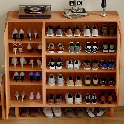 Nordic style simple home storage shoe cabinet