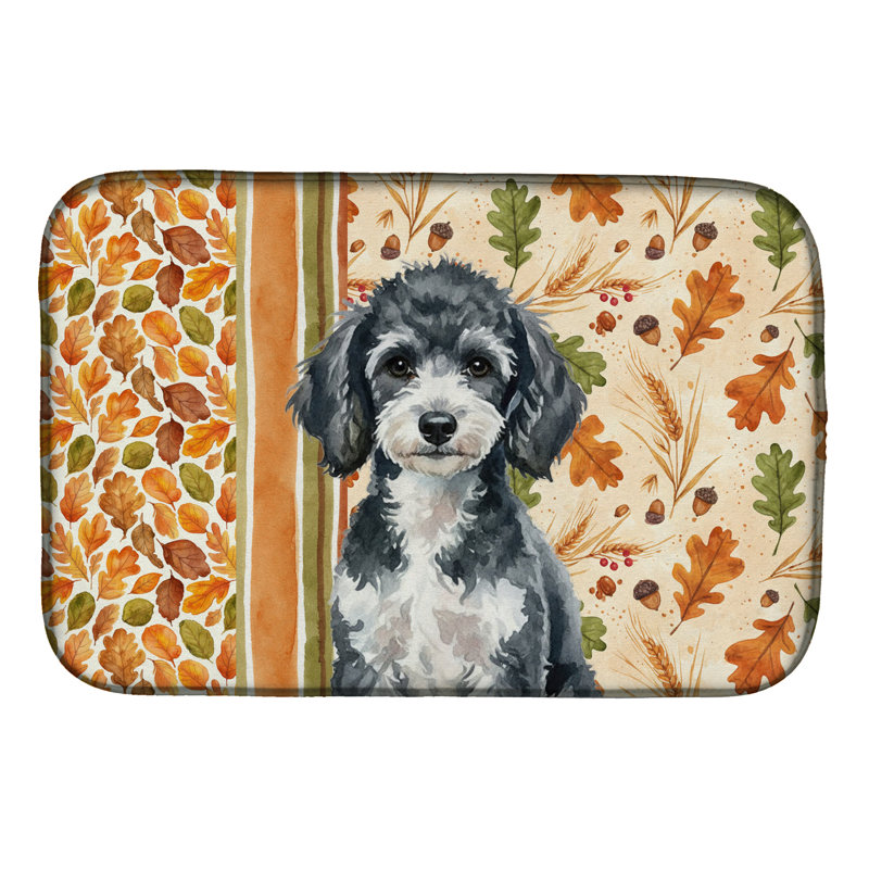Tapis de séchage miniature Mini Poodle