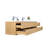 Bobijo 83'' Double Bathroom Vanity with Plastic Top-981947979
