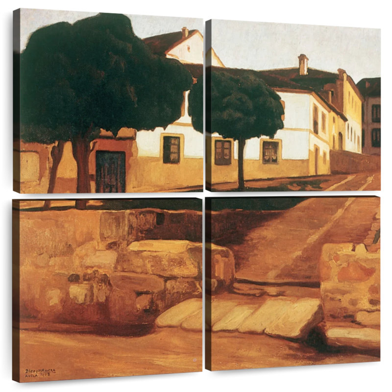 Nicci Avila Street, 18" H x 18" W