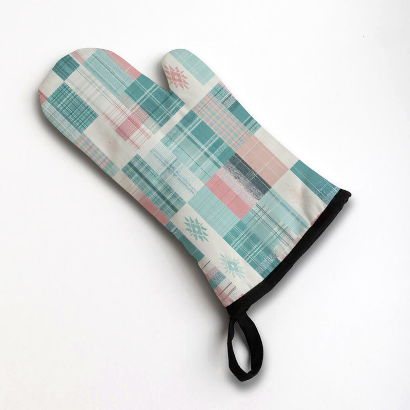 Sergé de coton clair tartan four