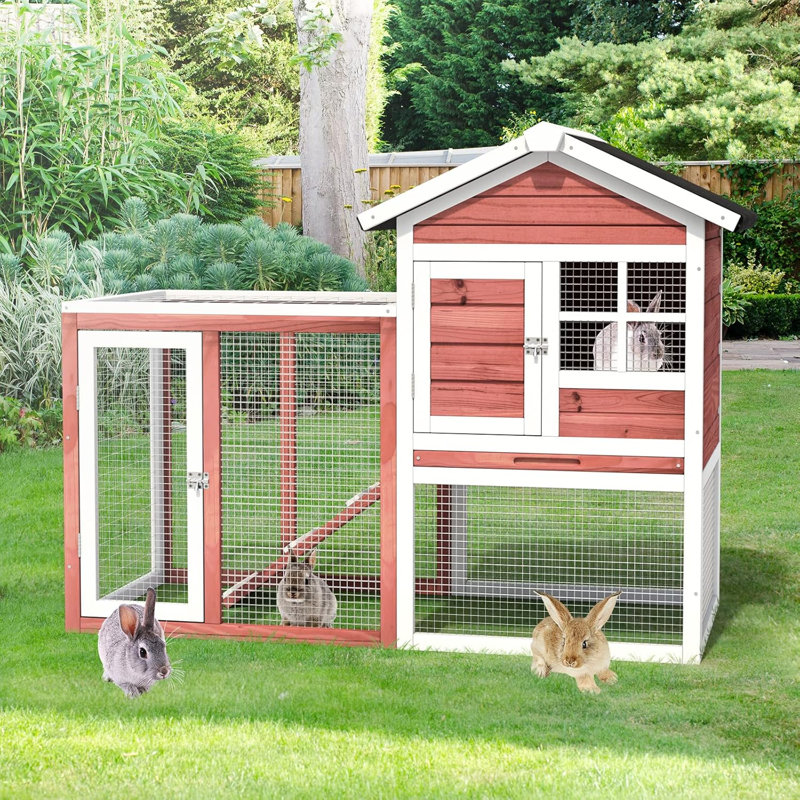 Cage pour petits animaux Gandalf, Rouge