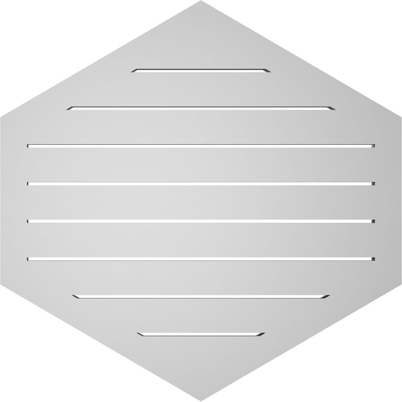 Pente verticale verticale en uréthane Signature 7 pi, H 30 po x l 30 po x P 1,5 po