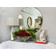 Holiday Centerpiece with Roses and Hydrangeas