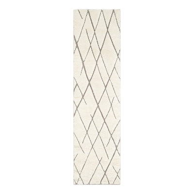 Tureka Hand-Knotted Wool Geometric Area Rug 