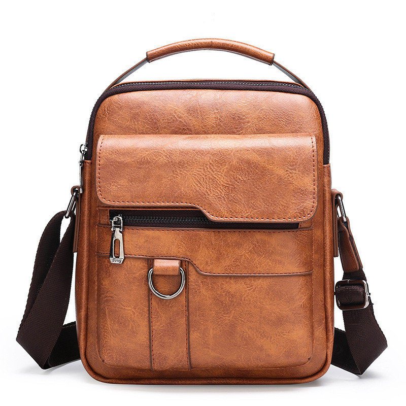 Sac de messager portable pour homme, sac de rangement, Khaki