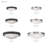 Adrielle Glass Flush Mount-22670034-22670038
