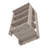 St. Clair Linen Cabinet, Two Interior  Shelves, Two Open Shelves, Single Door-1103467869