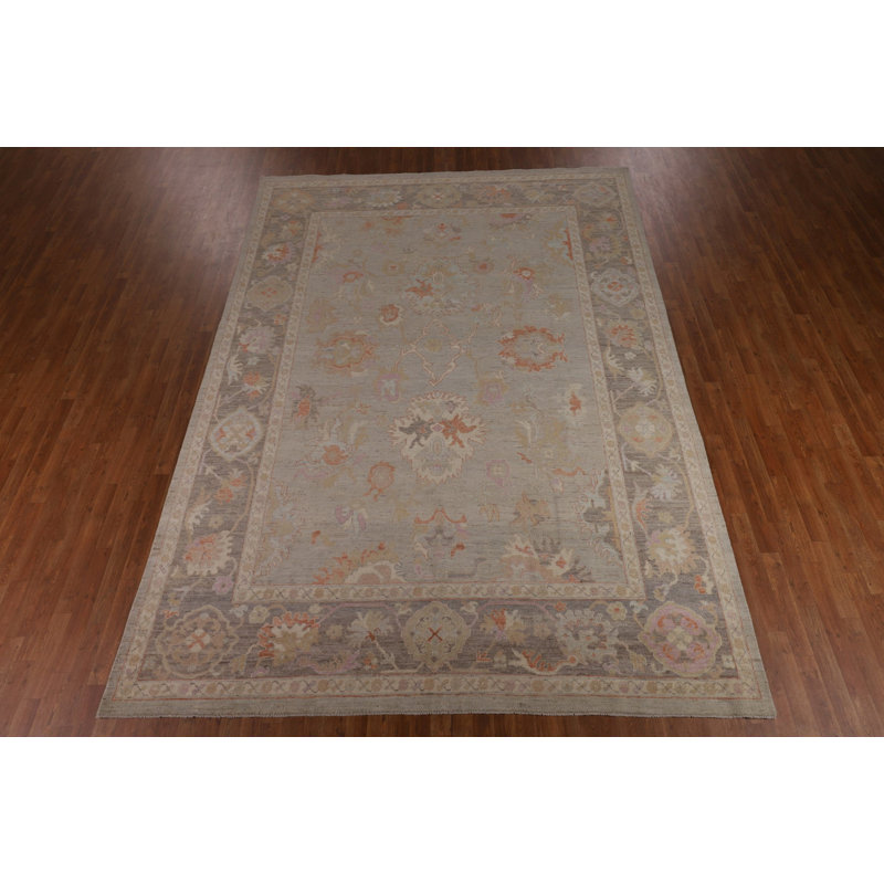 Vegetable Dye Oushak Turkish Area Rug
