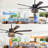 65" Black Industrial Large Ceiling Fan with Light Kit and Remote 6-speed Reversible Motor Metal Shade for Living Room 
