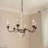 Tolar 6 - Light Iron Dimmable Empire Chandelier