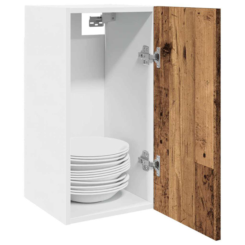 Hanging Cabinet Lyon 30x31x60 cm Engineered Wood, Old Wood