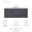 Modway 48" Single Sink Bathroom Vanity Set-1279110944-1279110949