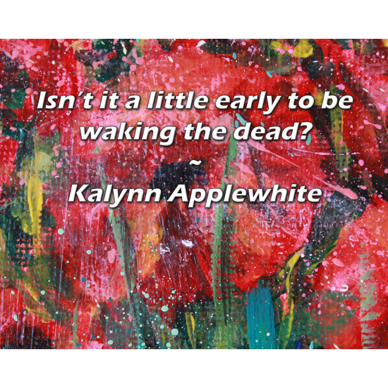 Brayden Studio® Gallery Wrapped Canvas By Kalynn Applewhite: "Isn’t it a little early to be waking the