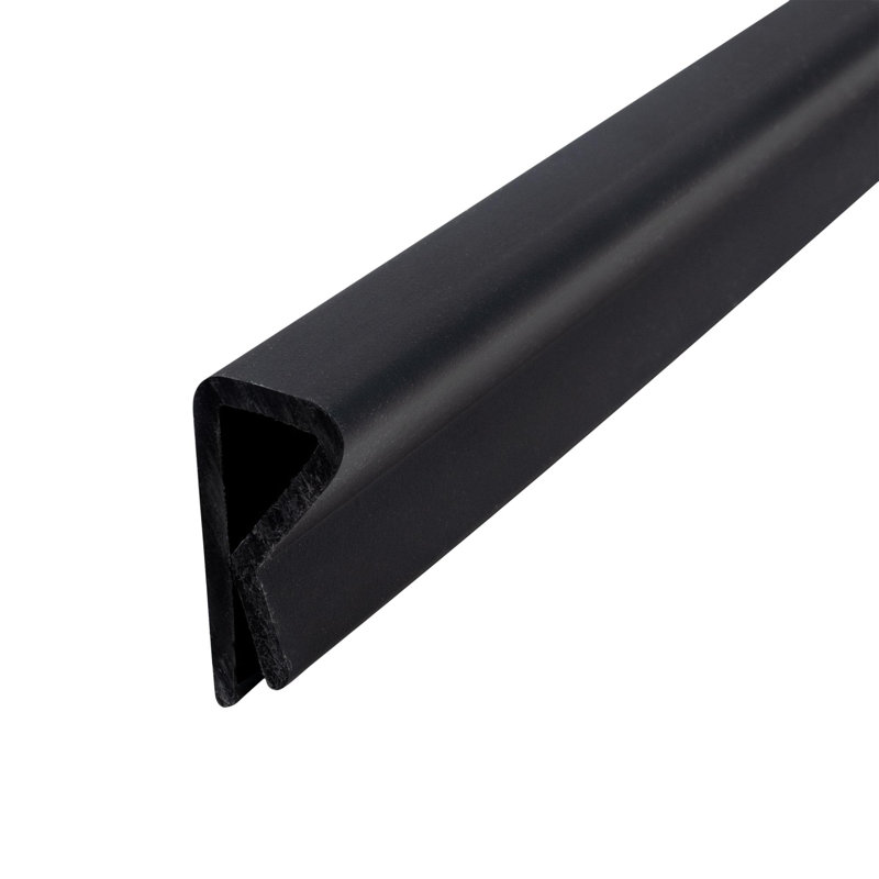 Moulure à capuchon Styrolux 1/16 po - 1/4 po | Pro Pack Plus, Noir, noir, noir, noir