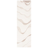 Jarran Hand Tufted Wool/Cotton Abstract Rug in Ivory/Beige