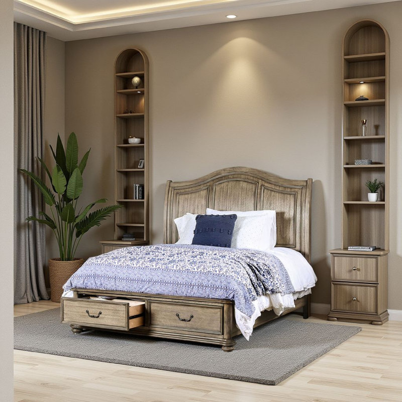Leffler Storage Bed