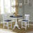 Anduena Extendable Solid Wood Top Pedestal Dining Set-545317417-630744155