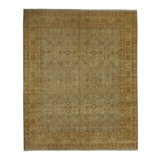 Wool Oriental Area Rug in Brown