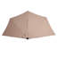 Parasol de patio - auvent de patio extérieur demi-parasol 9 pi avec manivelle facile - Mobilier de condo, maison de ville ou balcon par Villacera (Beige)-121598648