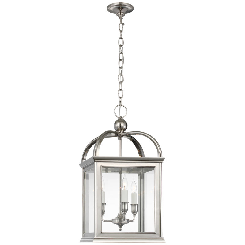 Rhoades 3 - Light Outdoor Hanging Light by Ralph Lauren, Polished Nickel