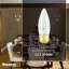 40 watts, ampoule incandescente à intensité variable B10, (2700K) E26 / culot moyen (standard)-29206760-29206762-29206764