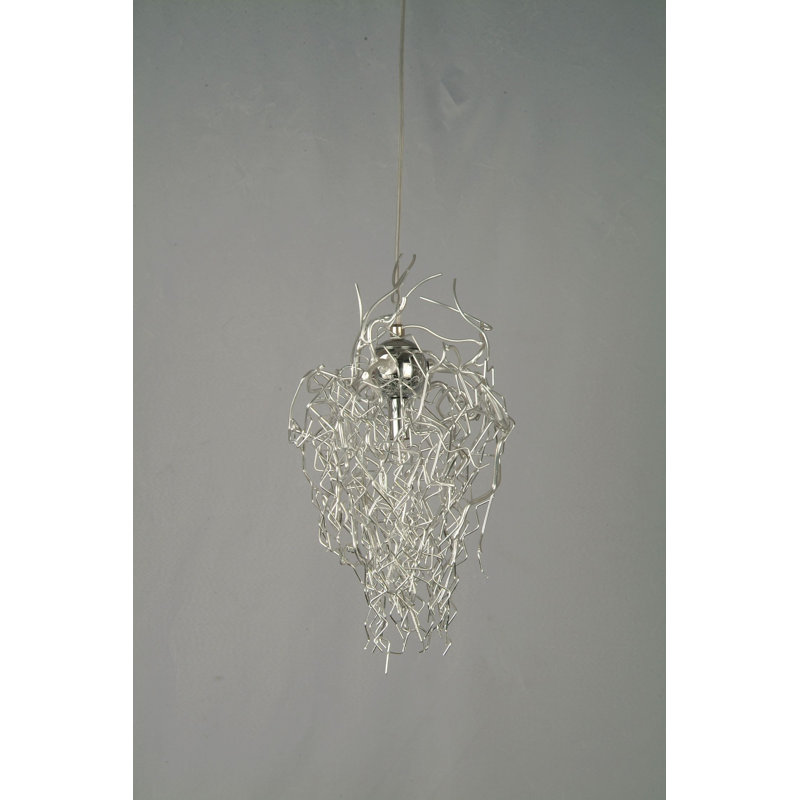 Pendentif géométrique de MN série 3-lumière, 18" H x 7.8" L x 7.8" D