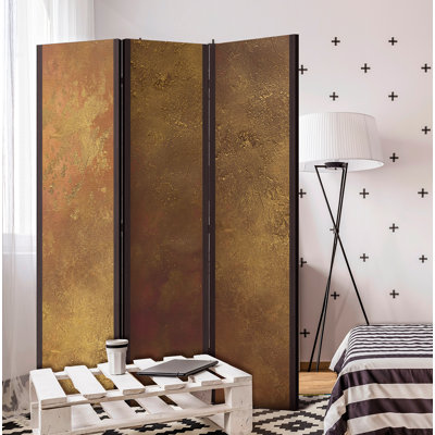 Channelle Solid Wood Folding Room Divider