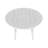 Laguna 5-Piece Round Table Folding Highback Chair Dining Set-110479914