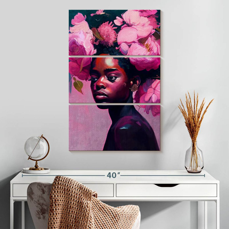 Leisha Alluring African, 32" H x 20" W