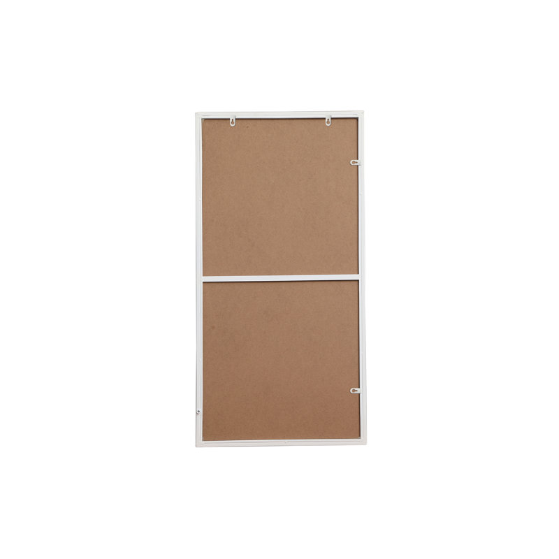 Miroir mural Sabine, 36 po x 18 po, Blanc