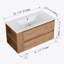 Meuble-lavabo mural 36 po avec lavabo en céramique-1759291216