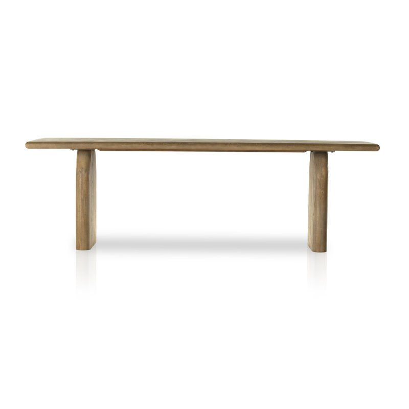 Sorrento Solid Wood Dining Table, 30” H x 94” L x 39” W