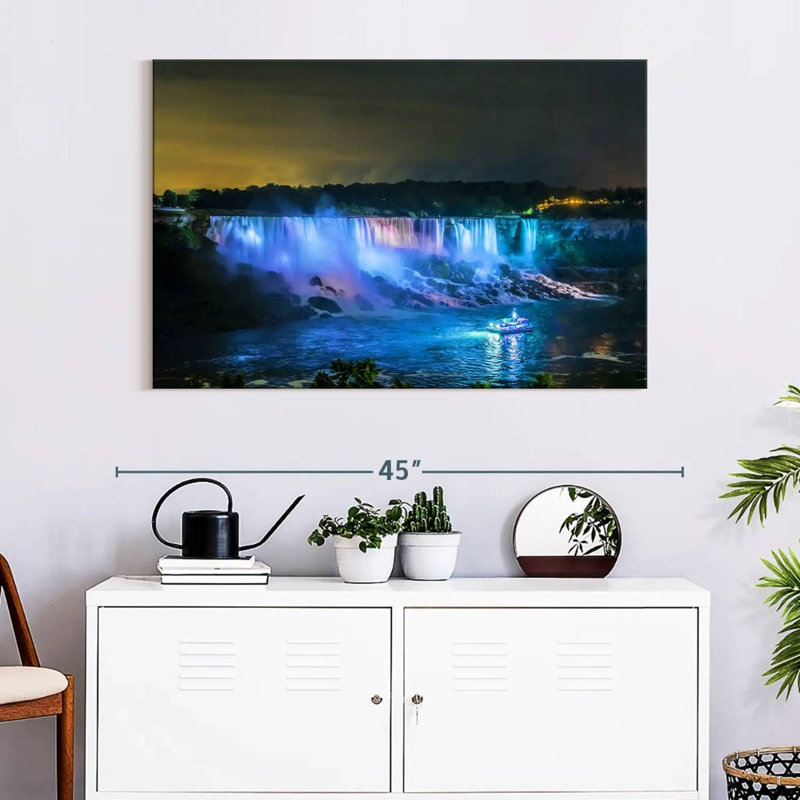 Alvord, chutes du Niagara colorées, H 26 po x l 39 po