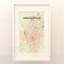 Indianapolis City Map - Unframed Print-24705878