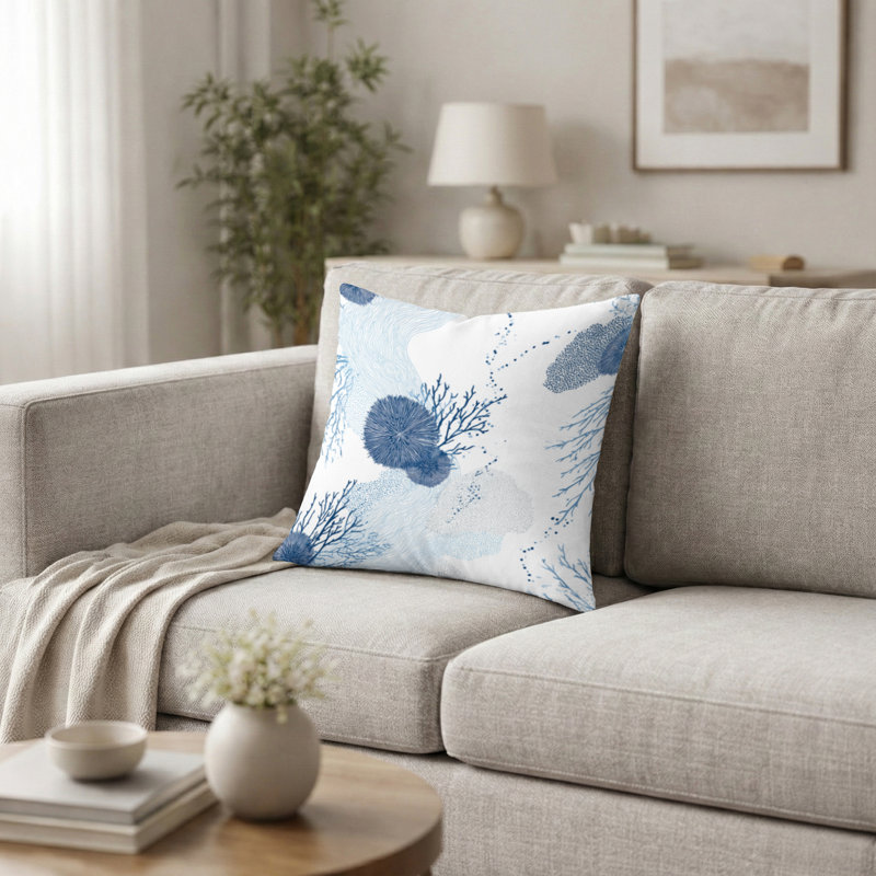 Coussin Coastal Accent, H 16 po x l 16 po