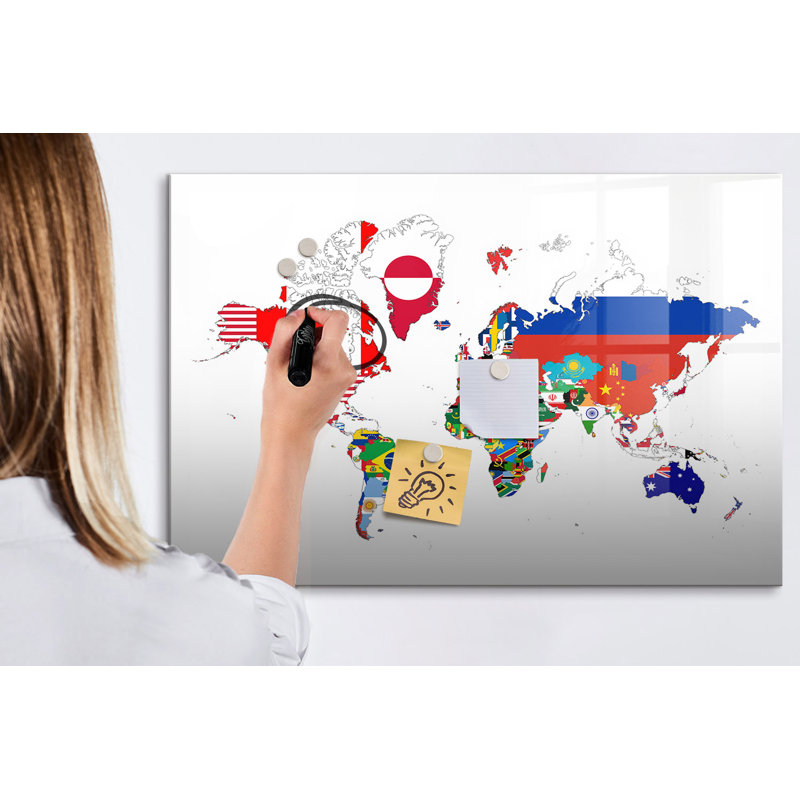 Magnetic Glass Dry Erase Board