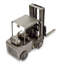 Rustic Forklift Auto Parts Sculpture