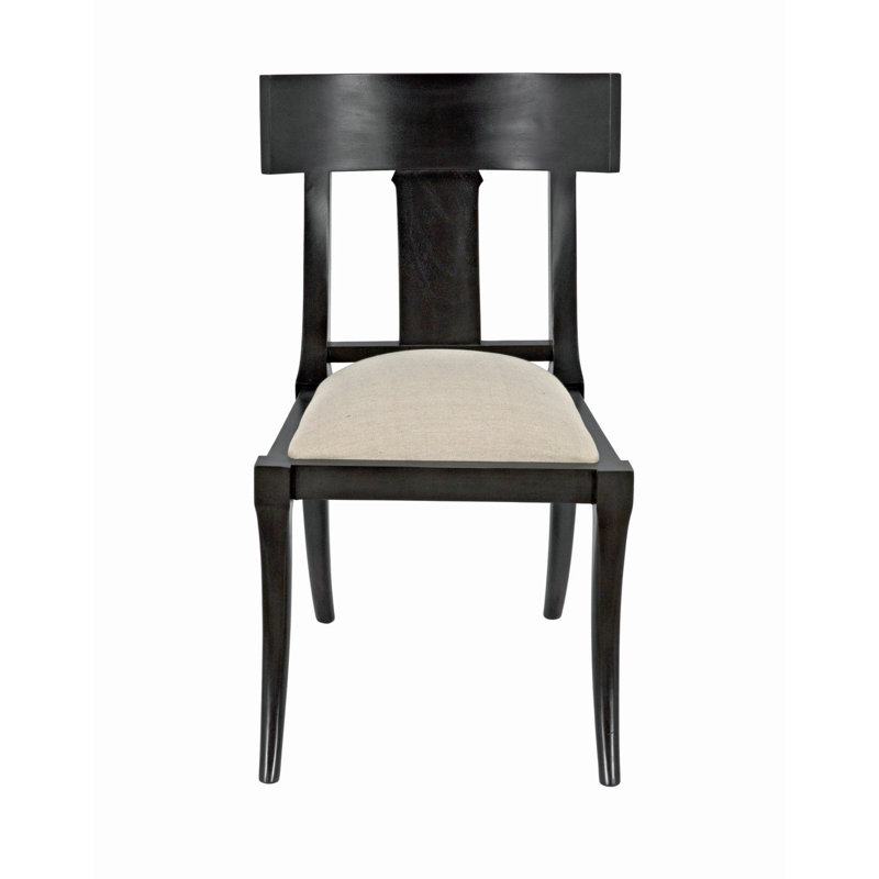 Athena Upholstered Dining Chair, Pale