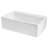 32.5x20 in Farmhouse Sink Undermount Kitchen Single Bowl Basin Fireclay White