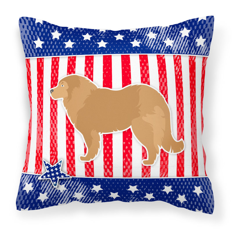 Coussin intérieur/extérieur Patriotic, H 18 po x l 18 po x P 3 po