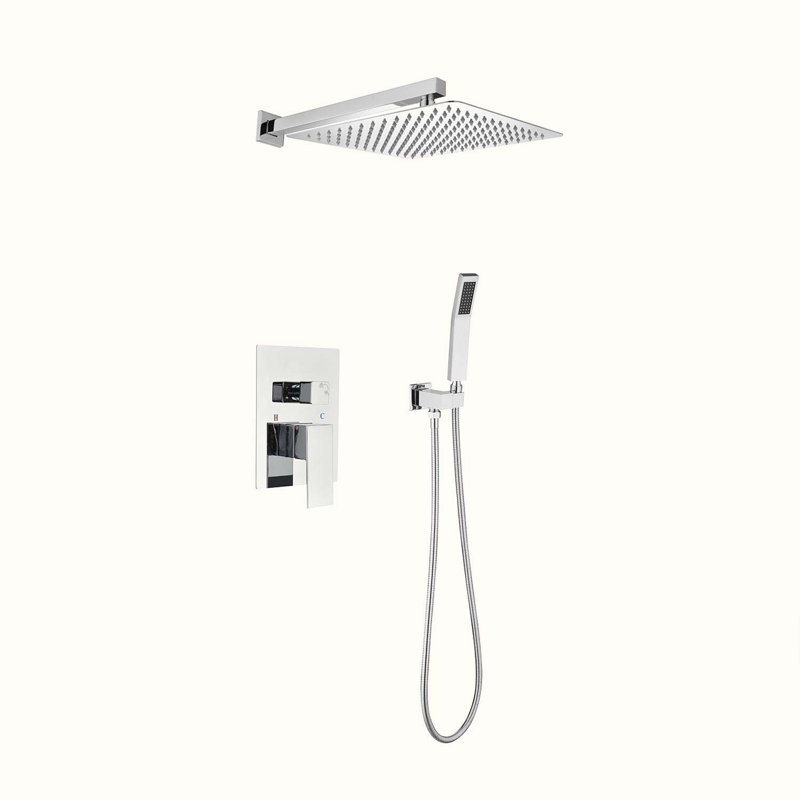 Système de douche complet avec valve brute