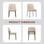 Chaise rembourrée Parsons-2021003967